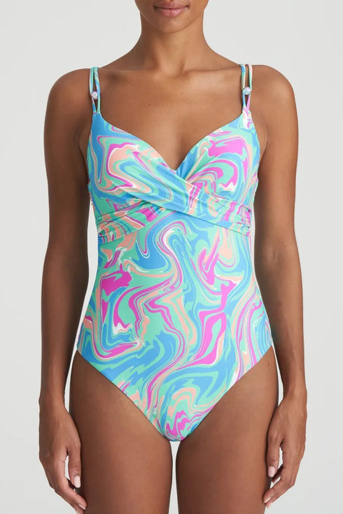 Marie Jo Arubani Padded Plunge Swimsuit